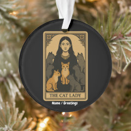 Ornamento Magia de Lady Tarot, Gótica Engraçada e Gótica