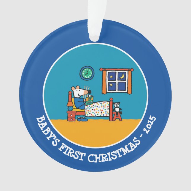 Ornamento Maisy Ready for Bed Blue Pajamas (Frente)