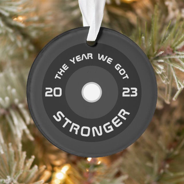 Ornamento Malhação Barbell 2025 Natal personalizado (Árvore)