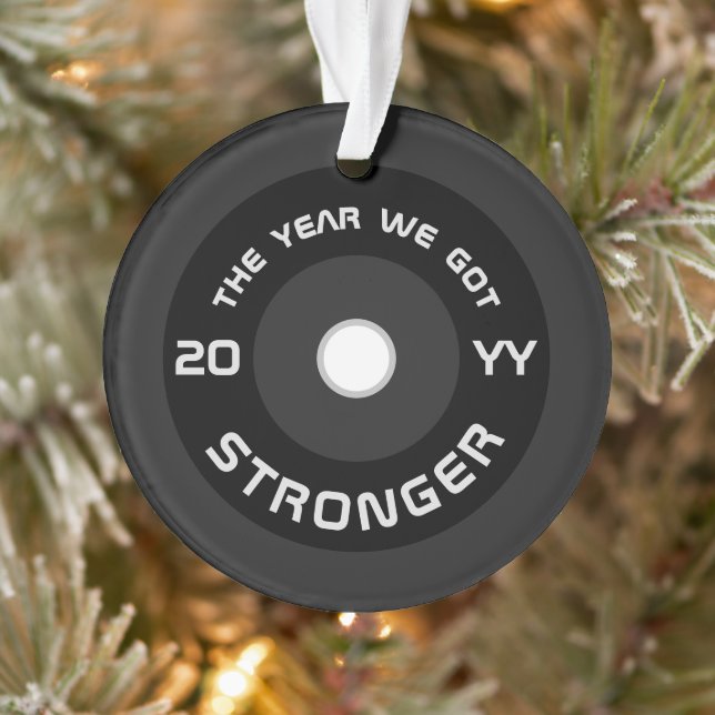 Ornamento Malhação Barbell 2025 Natal personalizado (Árvore)