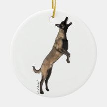 Ornamento Malinois Belga
