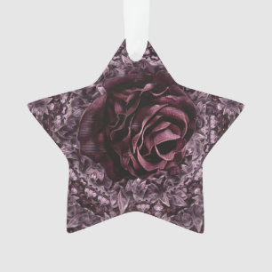 Ornamento Mandala de Rosa 