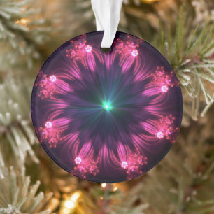 Ornamento Mandala Magenta Vitoriana
