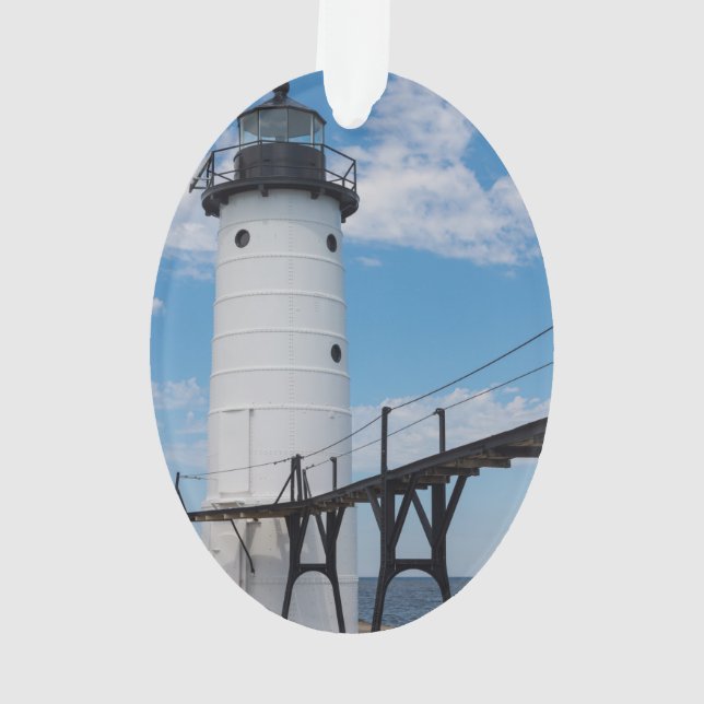 Ornamento Manistee Lighthouse (Verso)