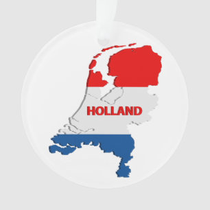 Ornamento Mapa de Holland