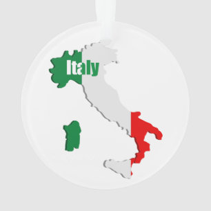 Ornamento Mapa de Italia