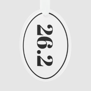 Ornamento Marathon Runner 26.2 Oval Keepsasasasasaké Dourado