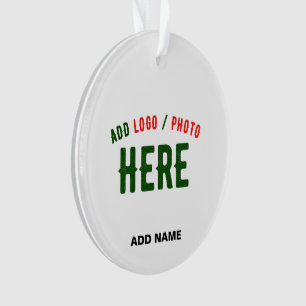 ORNAMENTO MARCA VERIFICADA BRANCA PERSONALIZÁVEL MODERNA