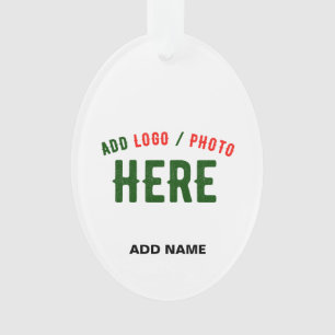 ORNAMENTO MARCA VERIFICADA BRANCA PERSONALIZÁVEL MODERNA