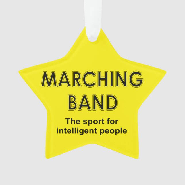 Ornamento Marching Banda Sport (Frente)