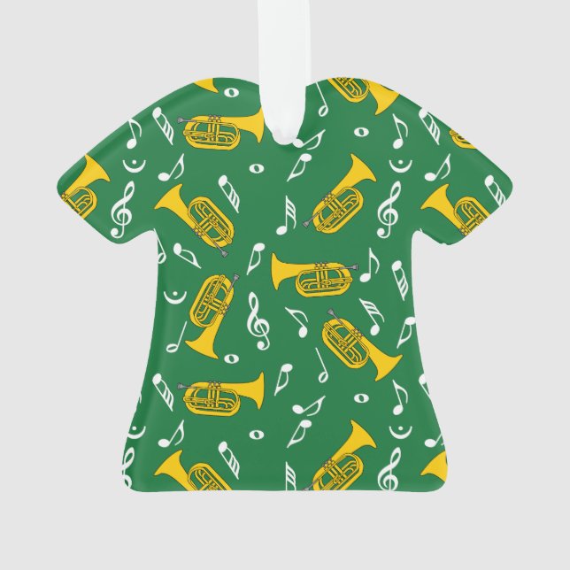 Ornamento *Marching Baritone Music Notes (Verso)