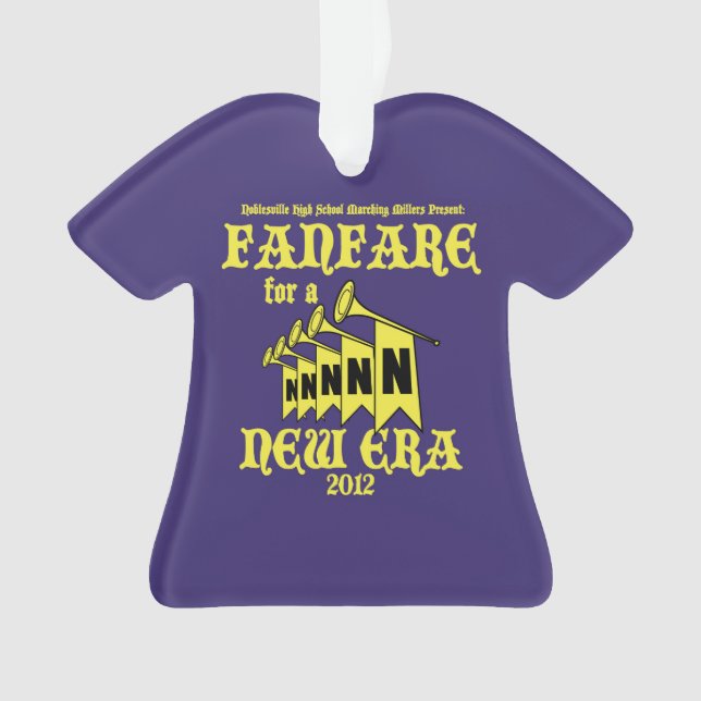 Ornamento Marching Millers 2012 - Fanfare Ornament (Frente)