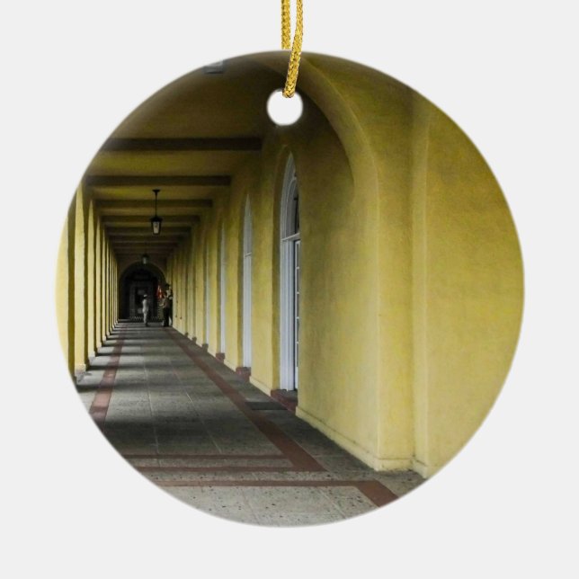 Ornamento marinho da graduação de San Diego Boot (Frente)