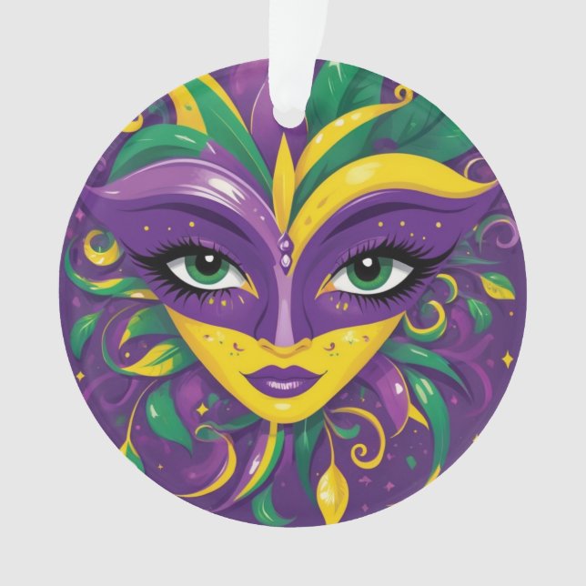 Ornamento Máscara de Carnaval  (Frente)