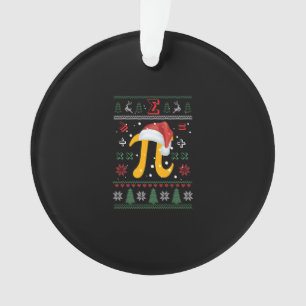 Ornamento Math Pi Ugly Christmas Gifts Math Teacher for Xmas