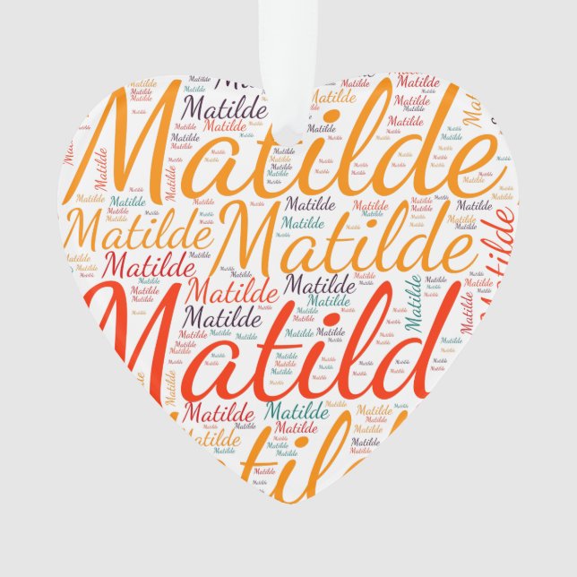 Ornamento Matilde (Frente)
