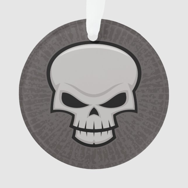 Ornamento Mau Skull Design (Frente)