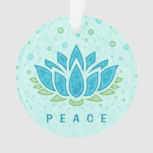 Ornamento Meditação Yoga Lotus Flower Zen   Modelo de text