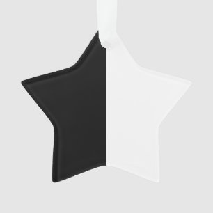 Ornamento Meio Preto E Branco E Meio