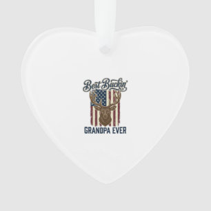 Ornamento Melhor Avô Caçador de Veados Camisa Design