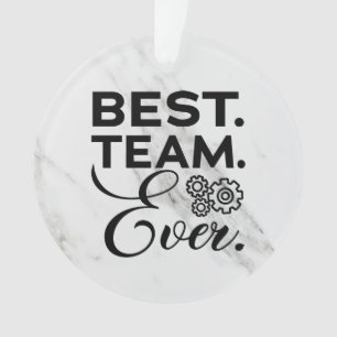 Ornamento Melhor equipe de sempre, Presentes de Apreciação
