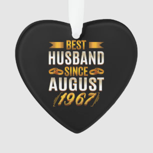 Ornamento Melhor Marido Desde Aniversário Engraçado De Ago