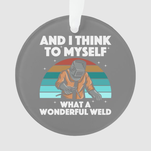 Ornamento Melhores Artes Soldadeiras Mulheres Arc Solder Pip (Frente)