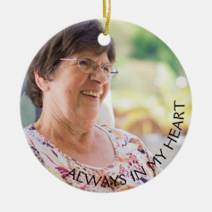 Ornamento Memorial com Cardeal e Poema