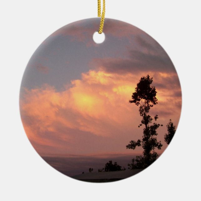 Ornamento Memorial Sunset (Frente)