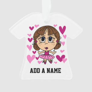 Ornamento Menina da bailarina