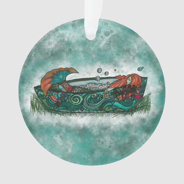 Ornamento menina insensata (Frente)