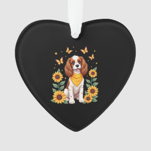 Ornamento Meninas Mulheres Mãe Cavalier King Charles Spaniel