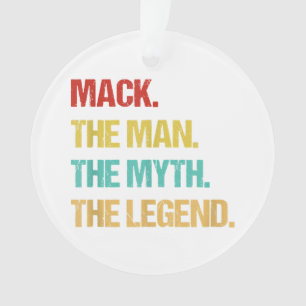 Ornamento Mens Mack O Homem O Mito A Lenda