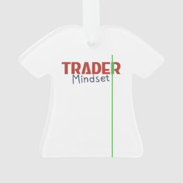 Ornamento Mentalidade de Trader – Negociação com Disciplina