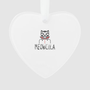 Ornamento Meowcula Halloween