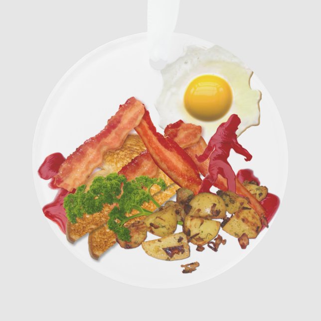 Ornamento Meu Ketchup foi esquartejado por Decoração de Baco (Frente)