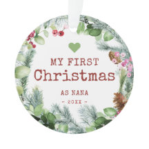 Meu Primeiro Natal como Nana Folhagem de Inverno