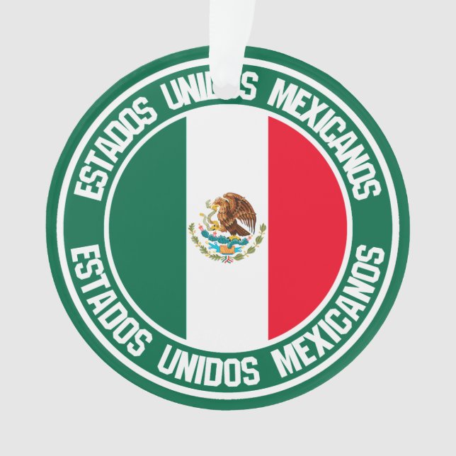 Ornamento México Round Emblem (Frente)