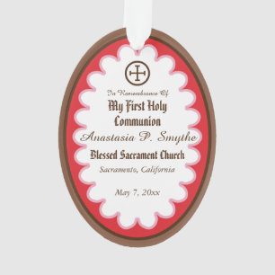 Ornamento Milagre de Beata Imelda Lambertini (VVP 010) Ornam