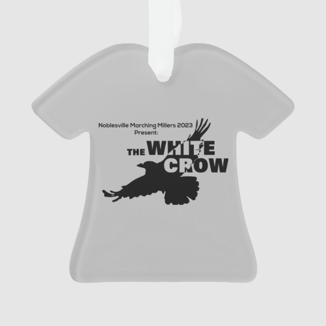 Ornamento Milhares Marchantes 2023 - Coroa Branca (Frente)