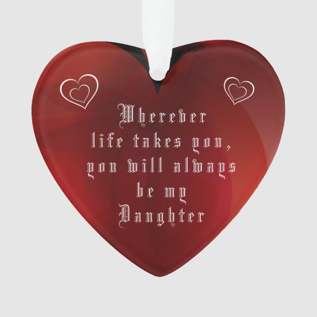 ORNAMENTO MINHA FILHA (Frente)