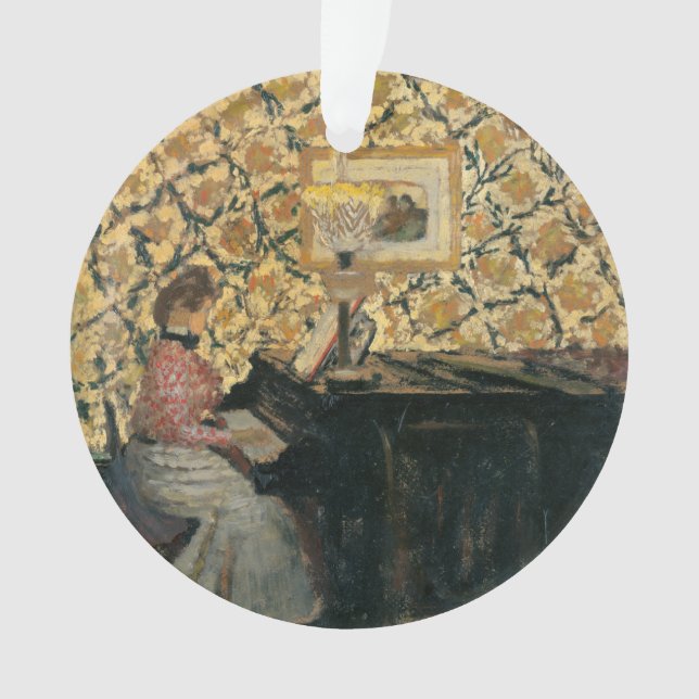 Ornamento Misia no piano (Frente)