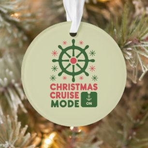 Ornamento Modo Cruise De Natal No Navio Natal 2024