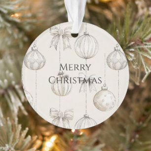 Ornamento Molas de Natal Russo Chic