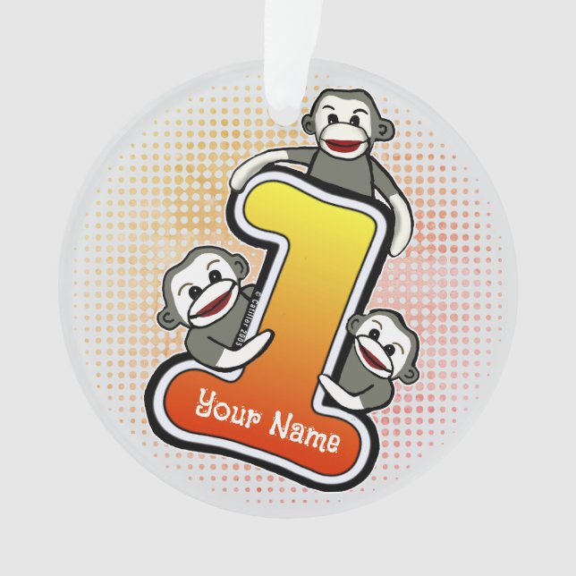 Ornamento Monkey Número 1 (Frente)