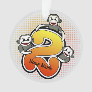 Ornamento Monkey Número 2