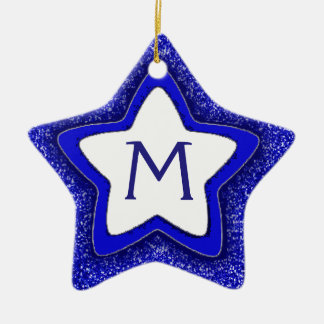 Ornamento monográfico personalizável de estrela br