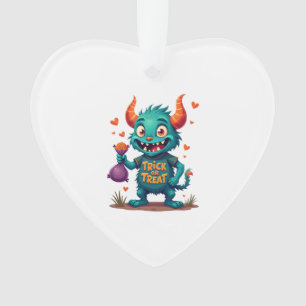 Ornamento Monstro de Doces de Doce ou Travessura � Camiseta