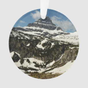 Ornamento Montanha Reynolds desde Logan Pass em Glacier Park