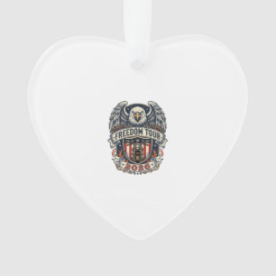 Ornamento Moto Vintage Eagle Tour Liberdade 2026